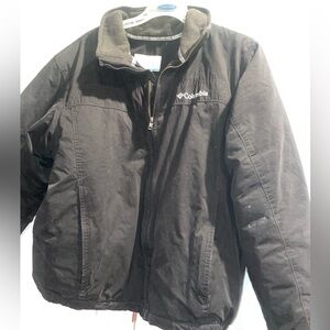 Vintage columbia black bomber Puffer Jacket
